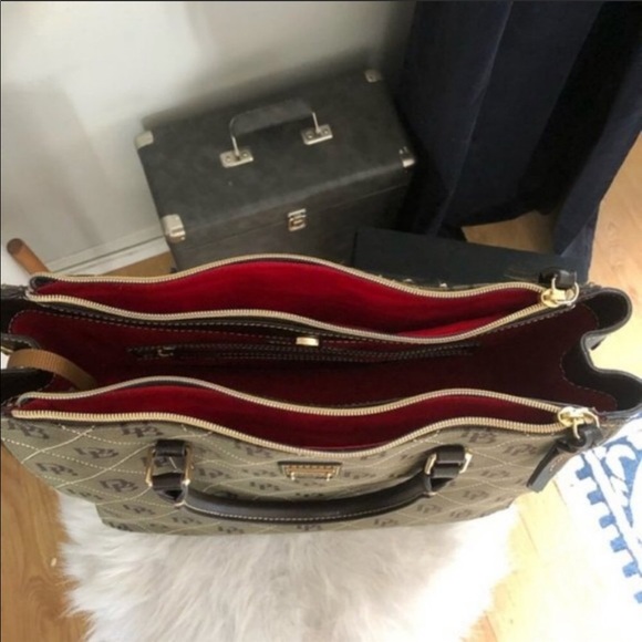 Dooney & Bourke Willa Zip Logo Satchel Bag, NWT - Picture 12 of 16